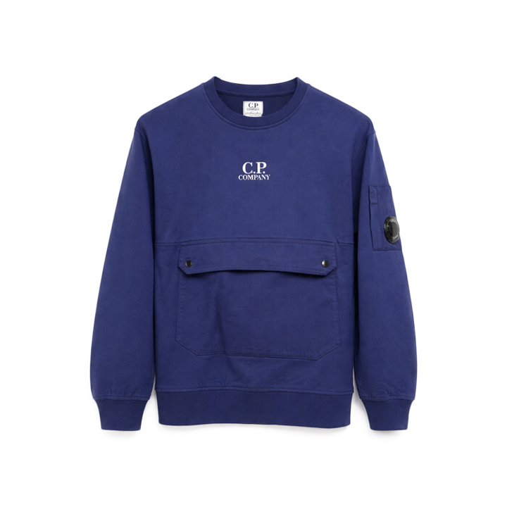 ◆키즈◆여성 렌즈 와펜 포켓 맨투맨 퍼플블루 20CKSS060C 00LCC02 878