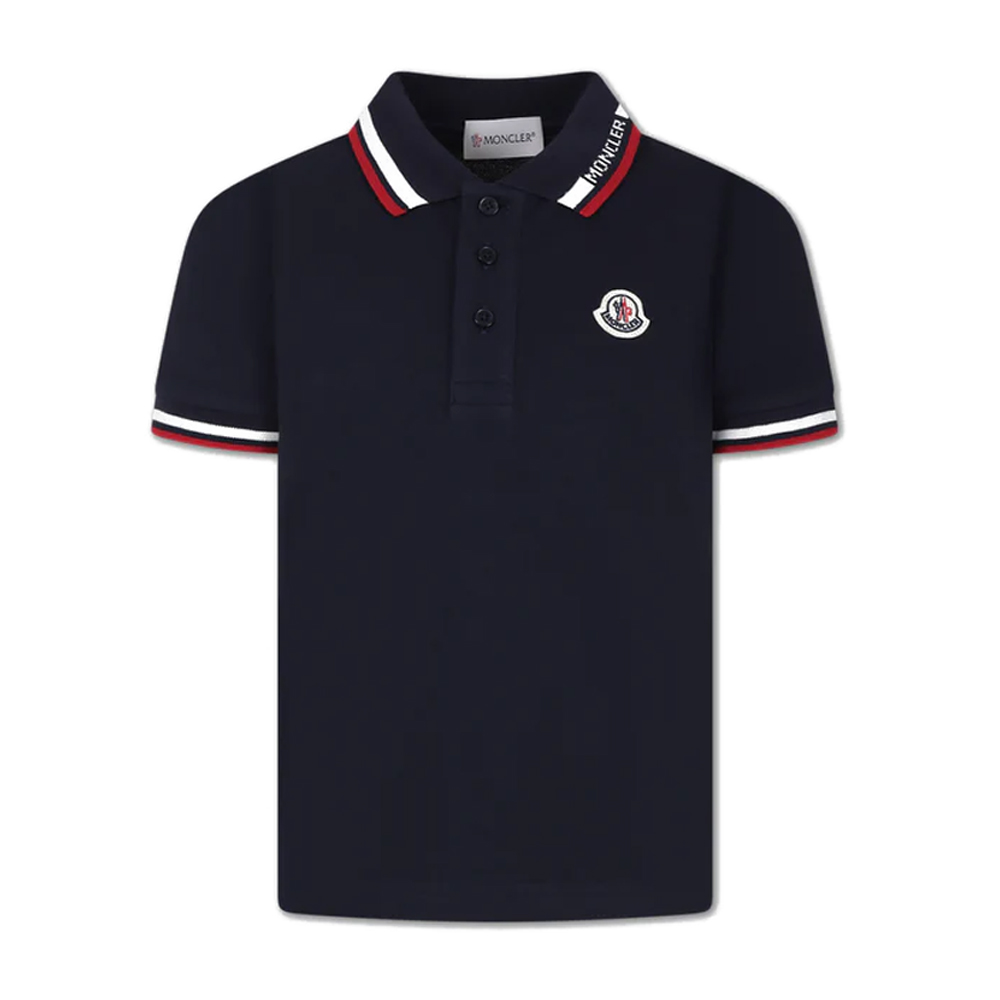 여성 로고 패치 폴로 티셔츠 네이비 8A000 12 8496W 778