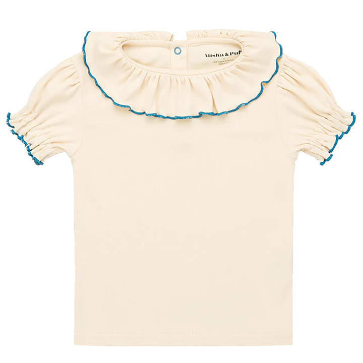 ◆키즈◆25SS 키즈 벌룬핏 슬리브 팔로마 티셔츠 아이보리 K3003S25 298