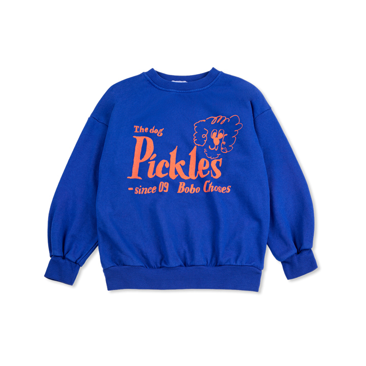 ◆키즈◆키즈 피클스 더 도그 맨투맨 미드나잇블루 B126AC046 401