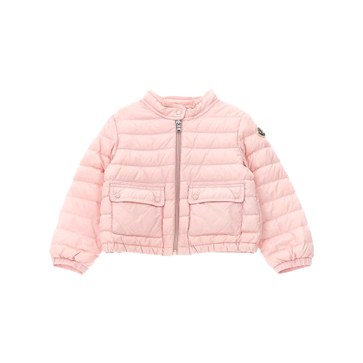 ◆키즈◆키즈 LANS 로고 패치 포켓 경량패딩 자켓 라이트핑크 1A000 20 597YF 503