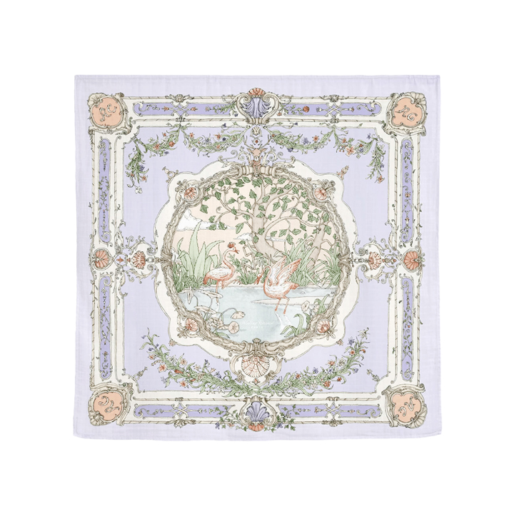 ◆키즈◆까레 태피스트리 블랭킷 바이올렛 CARRE BABY TAPAESTRY VIOLET