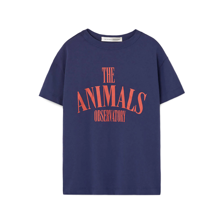 ◆키즈◆키즈 로고 레터링 펍피쉬 티셔츠 딥블루 S26001 234DW