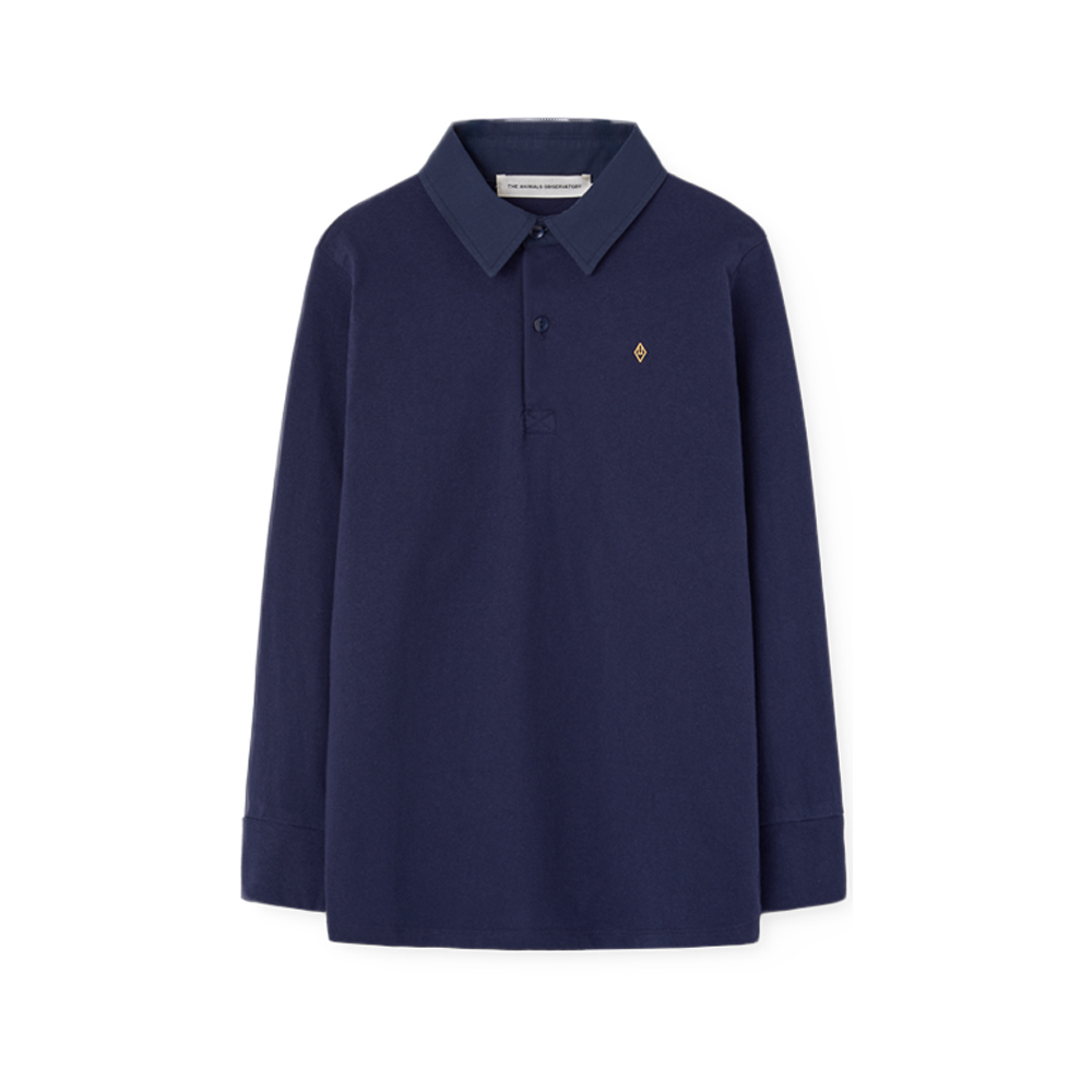 키즈 EEL 롱슬리브 폴로 티셔츠 딥블루 S26192 234BL