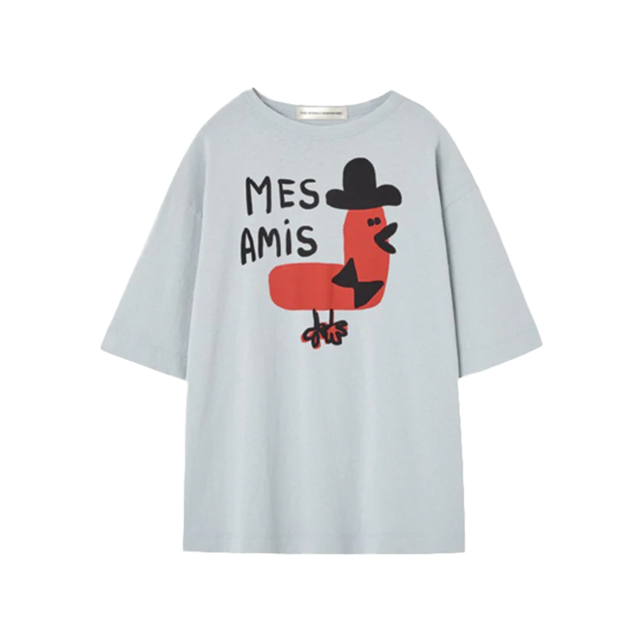 ◆키즈◆키즈 콜리 반팔 티셔츠 블루 S26187 154BC