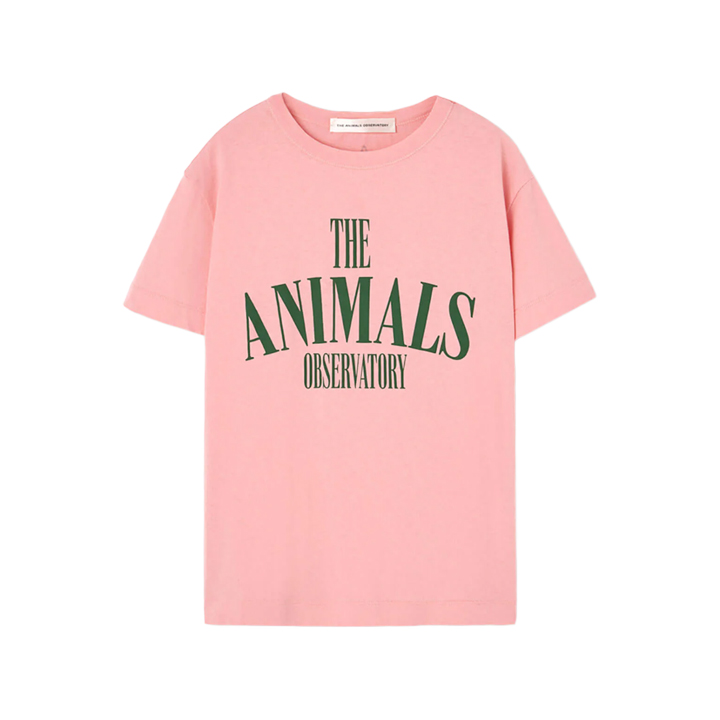 ◆키즈◆키즈 로고 레터링 펍피쉬 티셔츠 소프트핑크 S26001 045DW