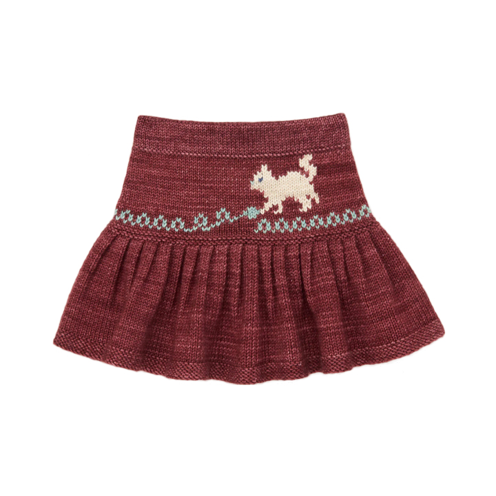 ◆키즈◆키즈 키튼 탱글 스커트 브릭 K1236W25 606