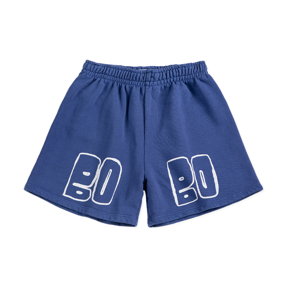 키즈 씬 로고 버뮤다 팬츠 네이비블루 B126AC144 411