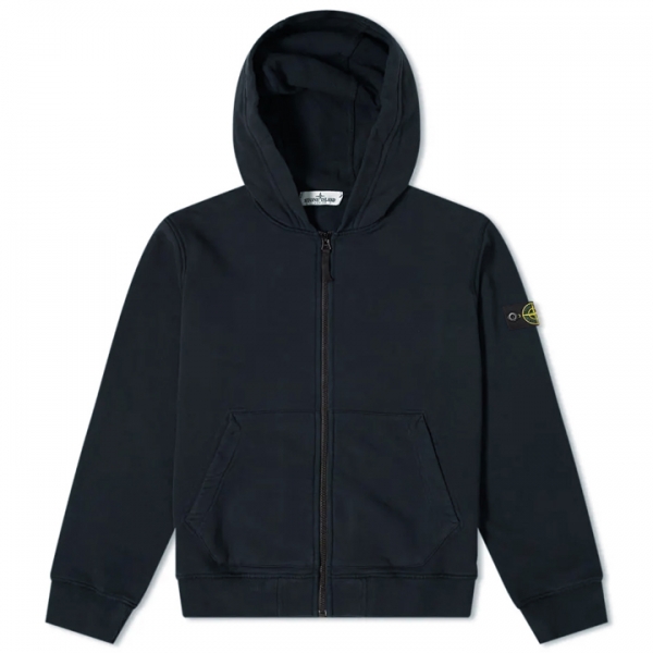 ◆12주년◆키즈 와펜 기모 후드 집업 네이비 731660740 V0020