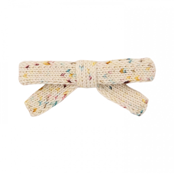 ◆키즈◆키즈 점보 골디 리본 세트 헤어핀 아이보리 K1042W25 907