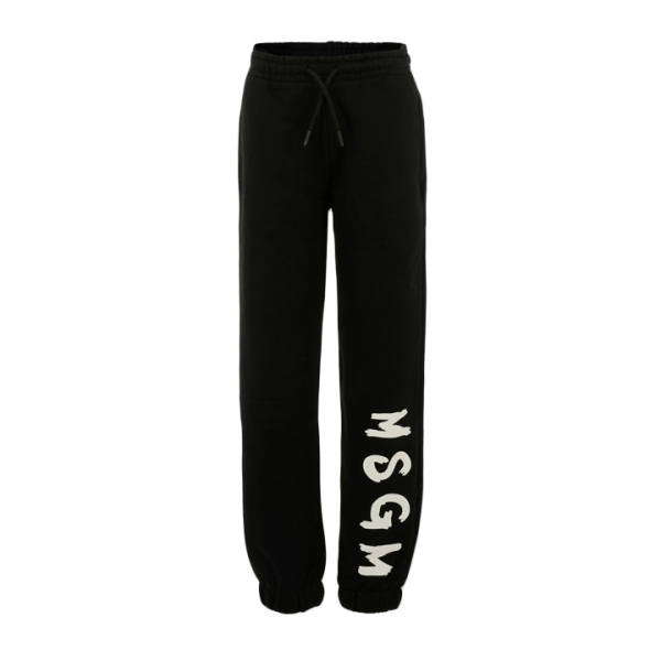 ◆키즈◆25FW 키즈 로고 프린트 트레이닝 팬츠 블랙 F5MSJUFP024 110