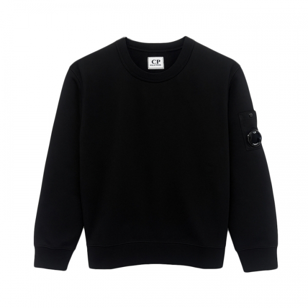 ◆키즈◆키즈 렌즈 포켓 맨투맨 블랙 19CKSS043B 00LCC02 999