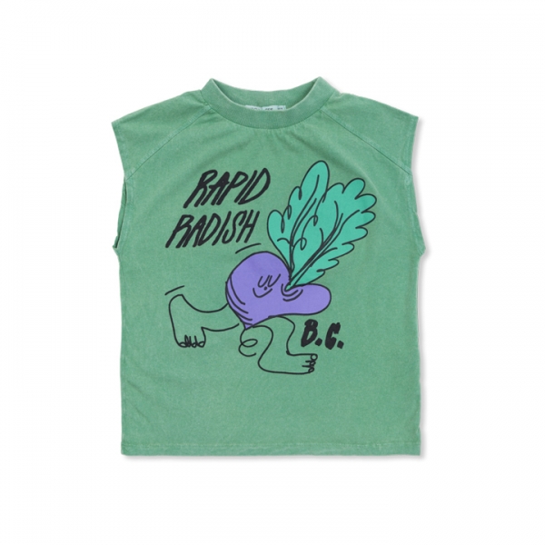 ◆키즈◆키즈 래피드 래디쉬 슬리브리스 티셔츠 그린 B126AC026 311