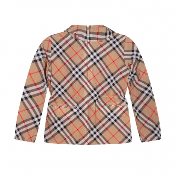 ◆키즈◆25FW 여성 빈티지 체크 후드 자켓 아카이브베이지 8104627