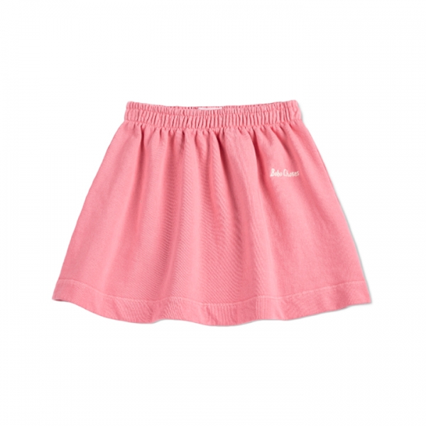 ◆키즈◆키즈 엠보 로고 플리스 스커트 핑크 B126AC076 661