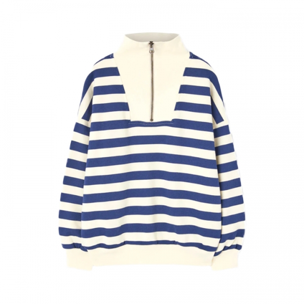 ◆키즈◆키즈 BLOWFLY 스트라이프 맨투맨 네이비 F25029 064DK