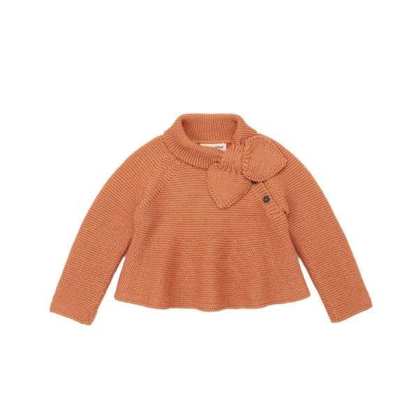 ◆키즈◆키즈 타이드 페플럼 스카우트 풀오버 니트 오렌지 K1171F25 642