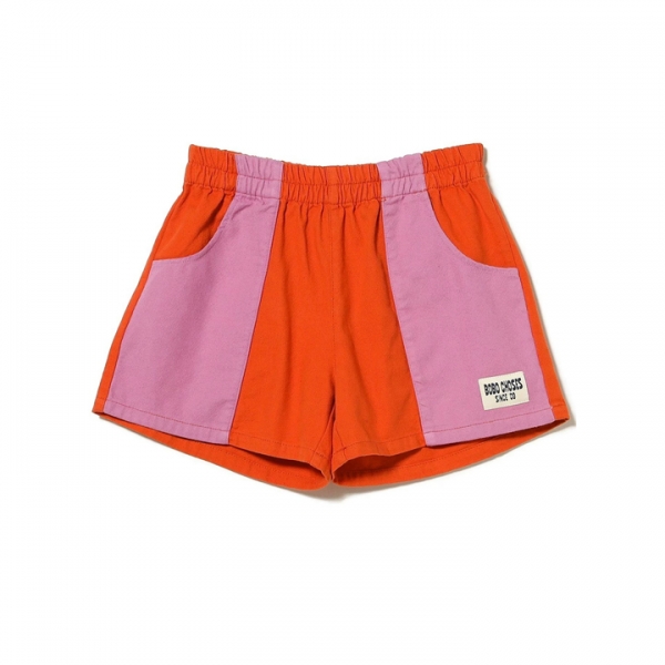 ◆키즈◆키즈 컬러블록 우븐 숏팬츠 오렌지 B126AC064 811