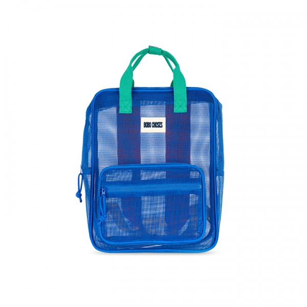 ◆키즈◆키즈 컬러블록 메쉬 백팩 멀티 B126AI032 991