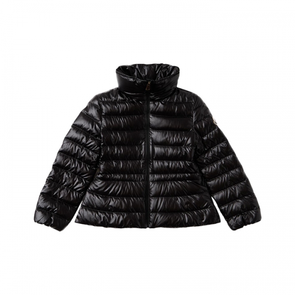 ◆키즈◆키즈 FEM 로고 패치 하이넥 경량 패딩자켓 블랙 1A000 15 597QN 999