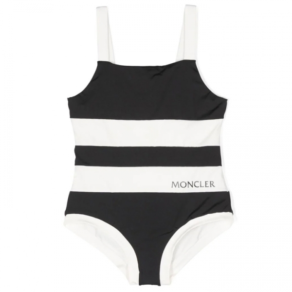 ◆키즈◆24SS 여성 로고 스트라이프 스윔슈트 블랙 2C000 15 89A04 P90