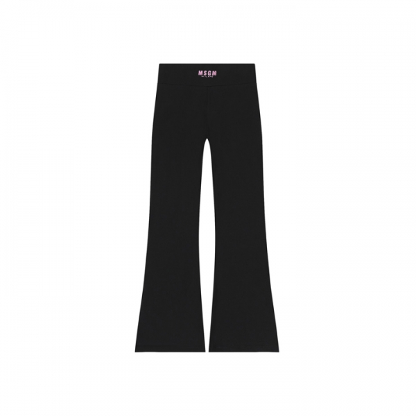 ◆키즈◆키즈 스트레치 저지 팬츠 블랙/핑크 S6MSJGPA071 11088