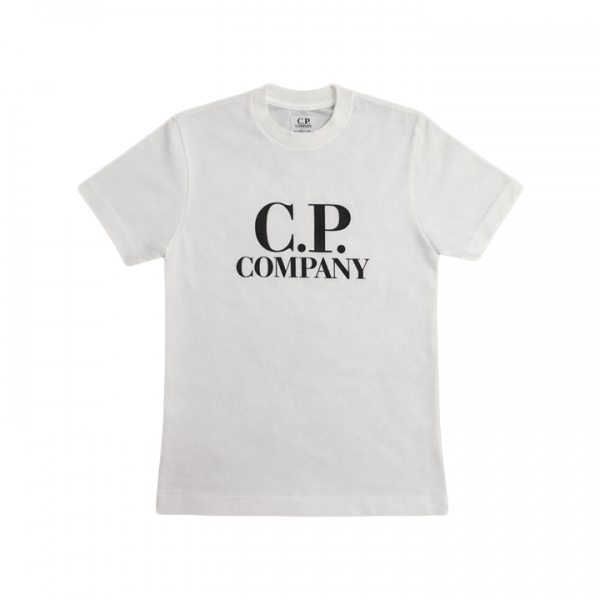 ◆키즈◆여성 로고 프린팅 반팔 티셔츠 화이트 20CKTS038C 00LAA17 103