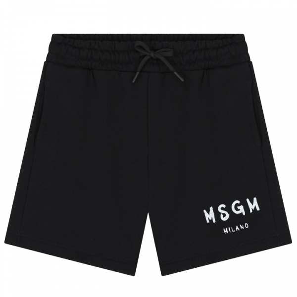 ◆키즈◆25SS 키즈 로고 프린트 숏 팬츠 블랙 S5MSJUBE070 110