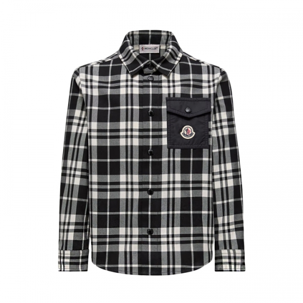 ◆키즈◆여성 로고 패치 셔츠 자켓 블랙 2F000 04 598ZH F90