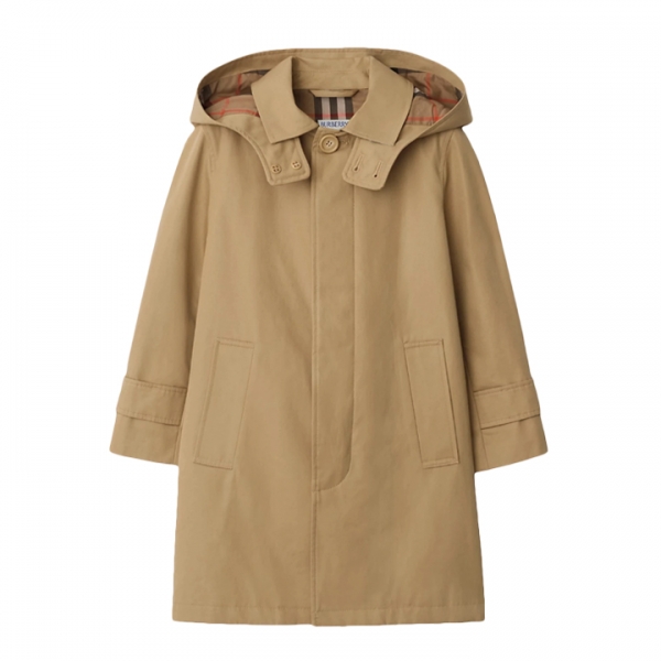 ◆키즈◆25FW 여성 후드 트렌치 코트 베이지 8109262