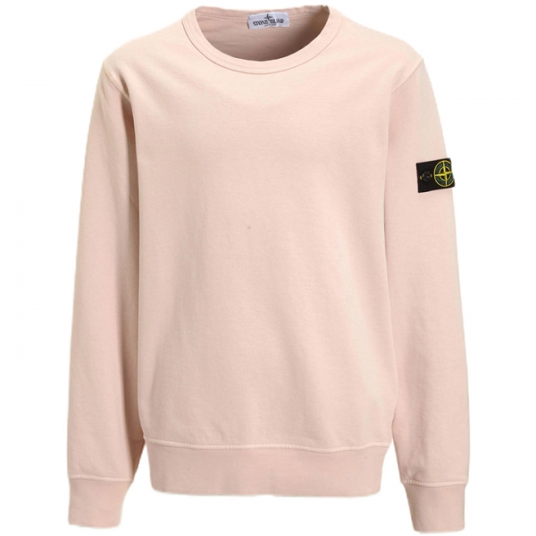 ◆키즈◆25SS 키즈 와펜 크루넥 맨투맨 핑크베이지 K1S16 6100011 S0040 V0082