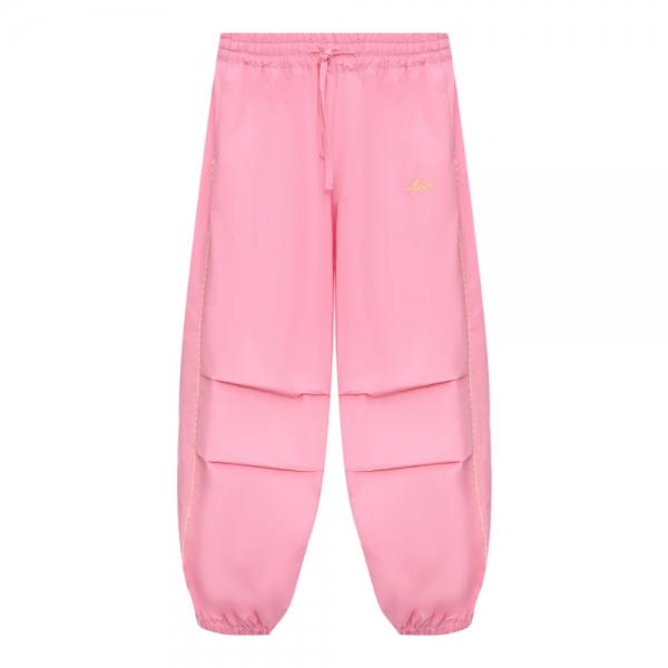 키즈 로고 자수 기어 트레이닝 팬츠 베고니아핑크 S6MSJGPA217 MS070