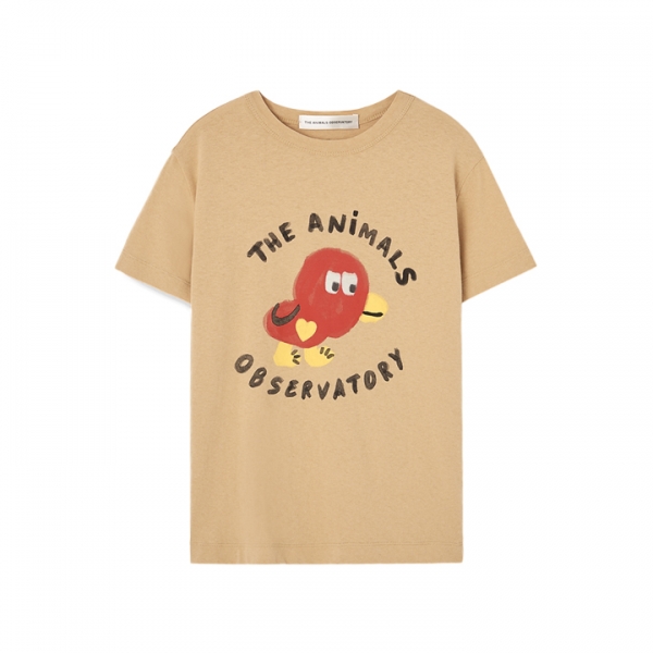 ◆키즈◆키즈 루스터 반팔 티셔츠 소프트브라운 S26188 077FD