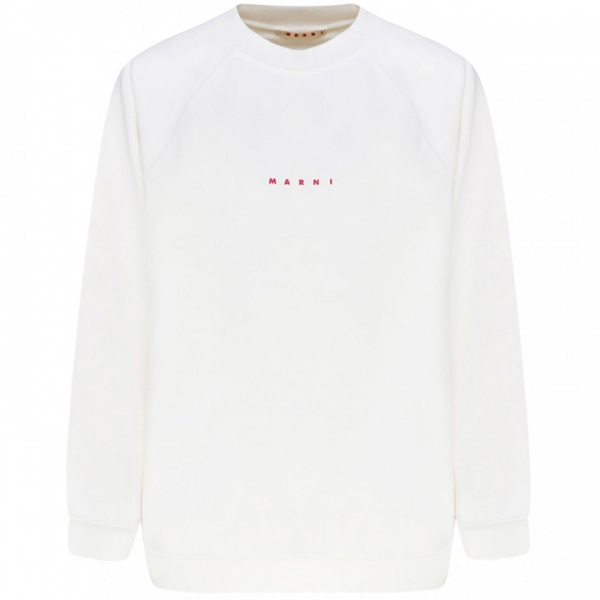 ◆키즈◆25SS 키즈 로고 맨투맨 화이트 M01408 M00V0 0M100