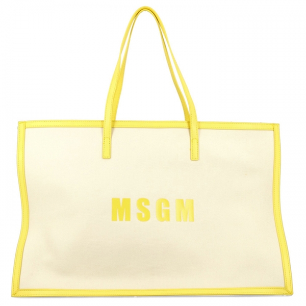 ◆키즈◆24SS 키즈 로고 프린트 토트백 옐로우 S4MSJGBA048 01204