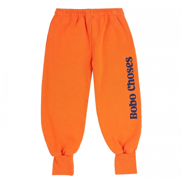 ◆키즈◆25SS 키즈 로고 프린트 조거팬츠 오렌지 B125AC140 811