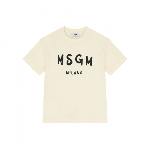 ◆키즈◆여성 저지 티셔츠 크림 S6MSJUTH001 013