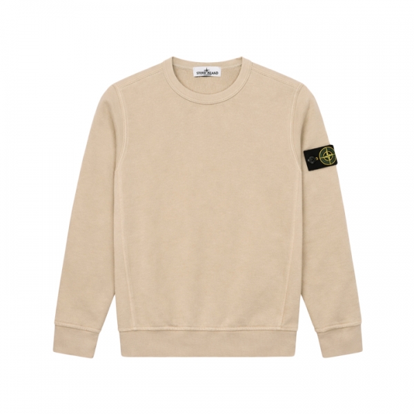 ◆키즈◆여성 와펜 패치 맨투맨 베이지 L1S16 6100005 S0040 V0090