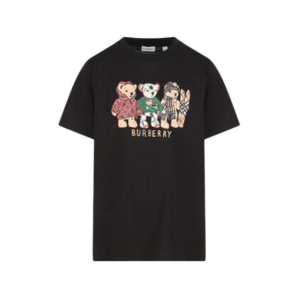 ◆키즈◆여성 토마스 베어 반팔 블랙 8117539