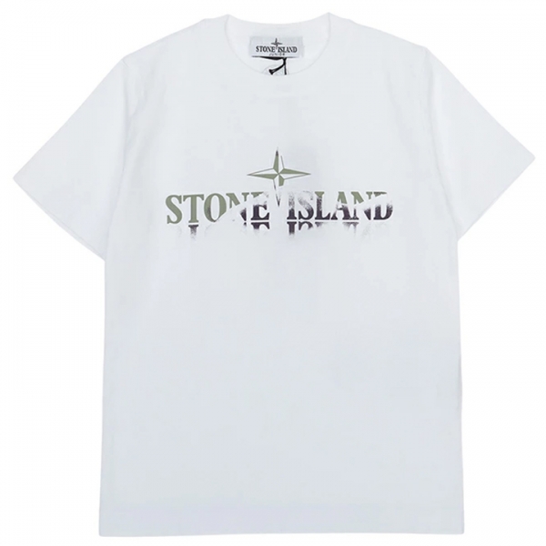 ◆키즈◆25SS 여성 로고 프린트 티셔츠 화이트 K1S16 2100010 S0150 V0001