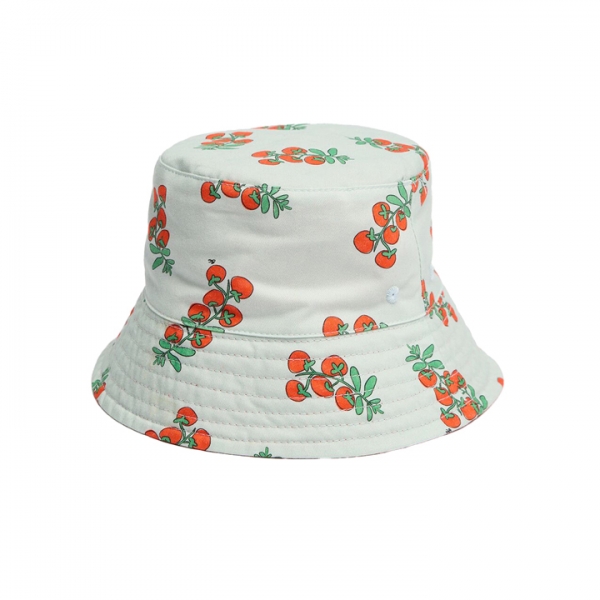 ◆키즈◆키즈 쥬씨 토마토 올오버 리버시블 버킷햇 레드 B126AI020 611