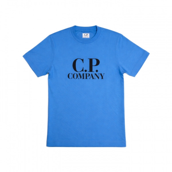 ◆키즈◆여성 로고 프린팅 반팔 티셔츠 블루 20CKTS038C 00LAA17 833