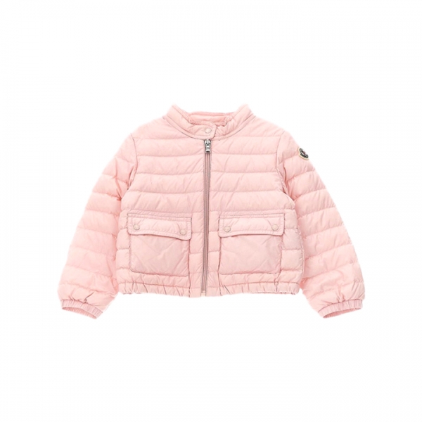 ◆키즈◆키즈 LANS 로고 패치 포켓 경량패딩 자켓 라이트핑크 1A000 20 597YF 503