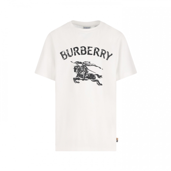 ◆키즈◆키즈 EKD 로고 데미지 반팔 화이트 8117319