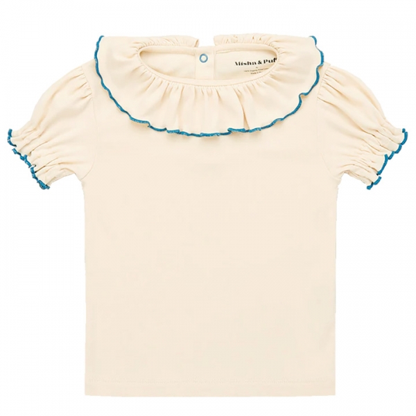 ◆키즈◆25SS 키즈 벌룬핏 슬리브 팔로마 티셔츠 아이보리 K3003S25 298