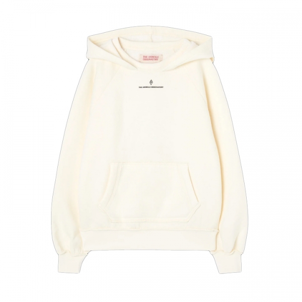 ◆키즈◆키즈 비버 플라워 후드티 화이트 F25032 221DX