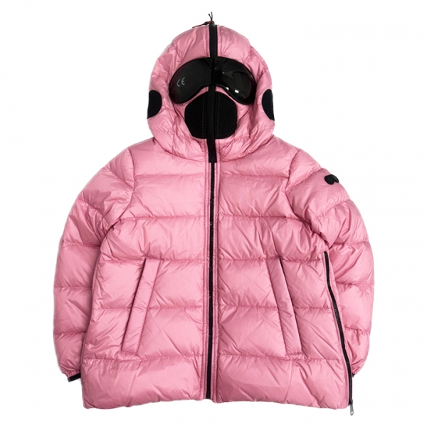 ◆키즈◆키즈 나일론 립스탁 사이드집업 고글패딩 핑크 JG 540B T KJ5 46