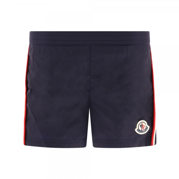 여성 로고 패치 스윔 숏 팬츠 네이비 2C000 05 53326 742