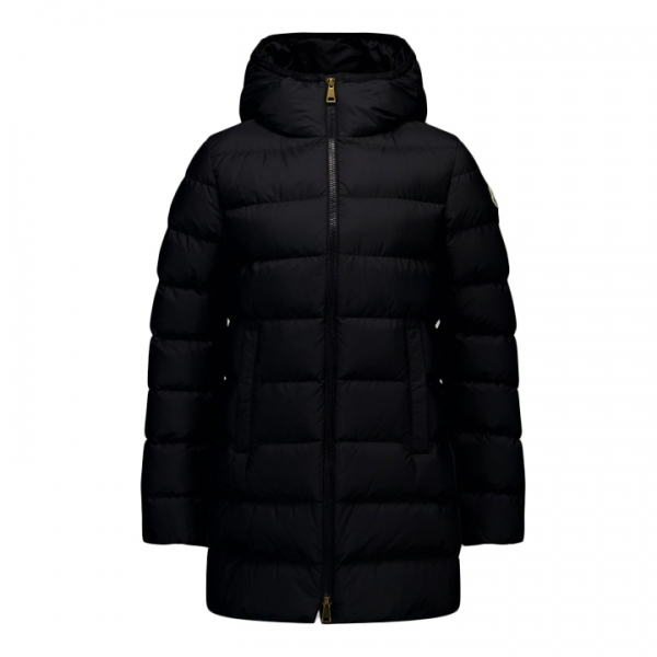 ◆키즈◆25FW 키즈 바엔드 BAREND 로고 패치 패딩자켓 블랙 1C000 03 53A5E 999