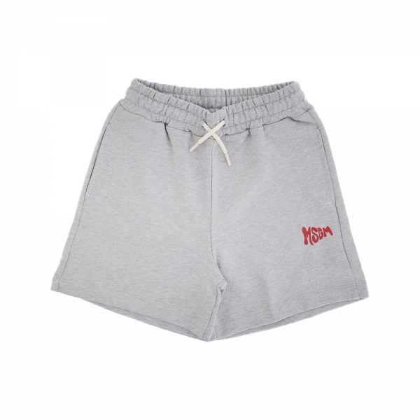 여성 브러쉬 로고 버뮤다 팬츠 그레이 S6MSJUBE221 271